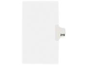Avery 82432 Individual Side Tab Legal Exhibit Dividers