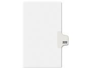 Avery 82438 Individual Side Tab Legal Exhibit Dividers