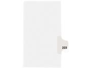 Avery 82439 Individual Side Tab Legal Exhibit Dividers