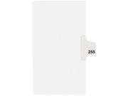 Avery 82471 Individual Legal Dividers Letter Size 255