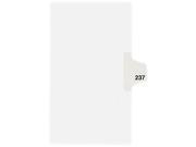 Avery 82453 Individual Side Tab Legal Exhibit Dividers