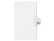 Avery 82458 Individual Side Tab Legal Exhibit Dividers
