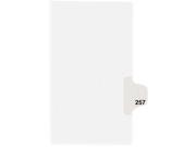 Avery 82473 Individual Legal Dividers Letter Size 257