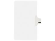 Avery 82459 Individual Side Tab Legal Exhibit Dividers