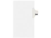 Avery 82460 Individual Side Tab Legal Exhibit Dividers