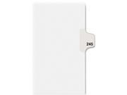 Avery 82461 Individual Side Tab Legal Exhibit Dividers