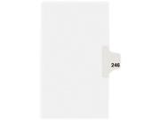 Avery 82462 Individual Side Tab Legal Exhibit Dividers