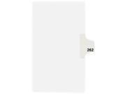Avery 82478 Individual Legal Dividers Letter Size 262