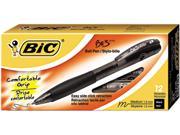 BIC BU311BK BU3 Retractable Ballpoint Pen