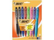 BIC BU3AP81AST 8 pack Ballpoint Pens