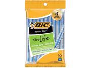 BIC GSMP101BE 10 pack Round Stic Ballpoint Pens