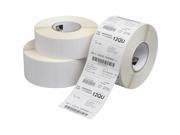 Zebra 10015341 Label Paper 2.25 Width x 1.25 Length 12 Roll 2100 Roll Direct Thermal White