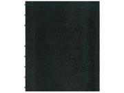 Blueline AF1115081 MiracleBind Notebook College Margin 11 x 9 1 16 White 75 Sheets Black Cover