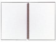 Black n Red K67030 Twinwire Hardcover Notebook Legal Rule 8 1 2 x 11 White 70 Sheets