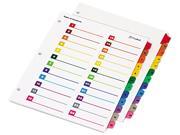 Cardinal 60960 OneStep Printable Table of Contents and Dividers Double Column