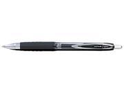 Uni Ball Signo 207 Gel Pen Bold Pen Point Type 1 mm Pen Point Size Black Ink Clear Barrel 12 Dozen