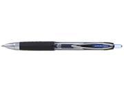 Uni Ball Signo 207 Gel Pen Bold Pen Point Type 1 mm Pen Point Size Blue Ink Clear Barrel 12 Dozen
