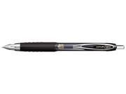 Uni Ball Signo 207 Gel Pen Ultra Micro Pen Point Type 0.4 mm Pen Point Size Black Ink Clear Barrel 12 Dozen