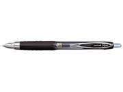 Uni Ball Signo 207 Gel Pen Ultra Micro Pen Point Type 0.4 mm Pen Point Size Blue Ink Clear Barrel 12 Dozen