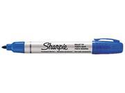 Sharpie Pro Permanent Marker Chisel Bullet Marker Point Style Blue Ink 1 Each