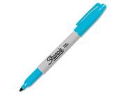 Sanford 30133 Permanent Marker Fine Point Turquoise Sold as 1 Each