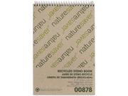 Nature Saver 00878 Recycled Steno Book