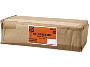 General LQPINT500 Paper Bag 35lb Kraft Brown 3 3 4 x 2 1 4 x 11 1 4 500 Pack 1 Pack