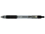 Zebra Pen Z Grip Neon Ballpoint Retractable Pen Bold Pen Point Type 1 mm Pen Point Size Black Ink Black Barrel 12 Dozen