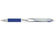 Zebra Pen Z Grip Flight Retractable Pen Bold Pen Point Type 1.2 mm Pen Point Size Blue Ink