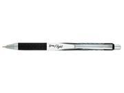 ZEBRA Z Grip Flight Retractable Ballpoint Pen 1.2 mm Bold Black Dozen
