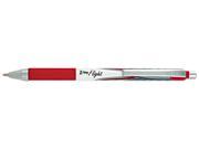 ZEBRA Z Grip Flight Retractable Ballpoint Pen 1.2 mm Bold Red Dozen