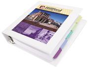 Avery 68036 Framed View Binder With One Touch Locking EZD Rings 2 Capacity White