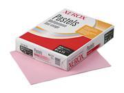 Xerox Multipurpose Pastel Colored Paper 20 lb Letter Pink 500 Sheets Ream