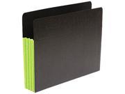 S J Paper S83605 Fusion Pocket 3 1 2 Inch Expansion 9 1 2 x 11 3 4 Letter Green