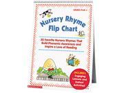Scholastic 0439513820 Nursery Rhyme Flip Chart Grades PreK 1 20 Pages