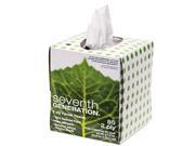 Seventh Generation 13719 100% Recycled Facial Tissue 2 Ply Pop up Cube Box 85 Box