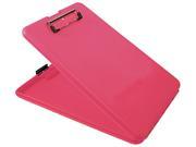 Saunders 00835 SlimMate Portable Desktop 1 Capacity Holds 8 1 2w x 12h Pink