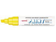 Sanford 63735 uni Paint Marker Broad Tip Yellow