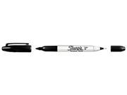 Sharpie 32201 Twin Tip Permanent Marker Fine Ultra Fine Black