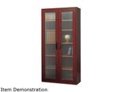Safco 9443MH AprÃ¨s Tall Two Door Cabinet 29 3 4w x 11 3 4d x 59 1 2h Mahogany