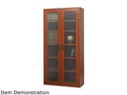 Safco 9443CY AprÃ¨s Tall Two Door Cabinet 29 3 4w x 11 3 4d x 59 1 2h Cherry