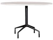 Safco 2656BL RSVP Series Standard Fixed Height Table Base 28 dia. x 28h Black