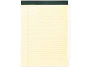 Roaring Spring 74712 Recycled Legal Pad 8 1 2 x 11 3 4 Pad 8 1 2 x 11 Sheets 40 Pad Canary Dozen
