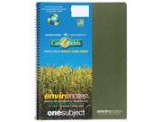 Roaring Spring 13361 Environotes Sugarcane Notebook 8 1 2 x 11 1 Subj 80 Sheets College Assorted