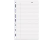 Blueline AFR6050R MiracleBind Notebook Ruled Paper Refill 8 x 5 White 25 Sheets Pack