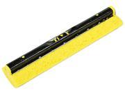 Rubbermaid Commercial 6436YEL Mop Head Refill for Steel Roller Sponge 12 Wide Yellow