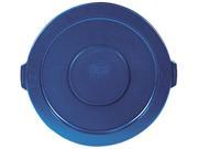 Rubbermaid Commercial 263100BE Round Lid for Brute 32 gal Waste Containers 22 1 4 Diameter Blue