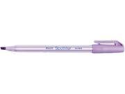 Pilot 49011 Spotliter Highlighter Chisel Point Pocket Clip Fluorescent Purple 12 Pk