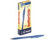 Pilot 30051 BetterGrip Ballpoint Stick Pen Blue Ink Medium Dozen