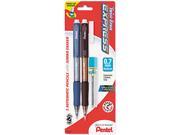 Pentel QE417LEBP2 Twist Erase EXPRESS Mechanical Pencil 0.7 mm 2 per Set